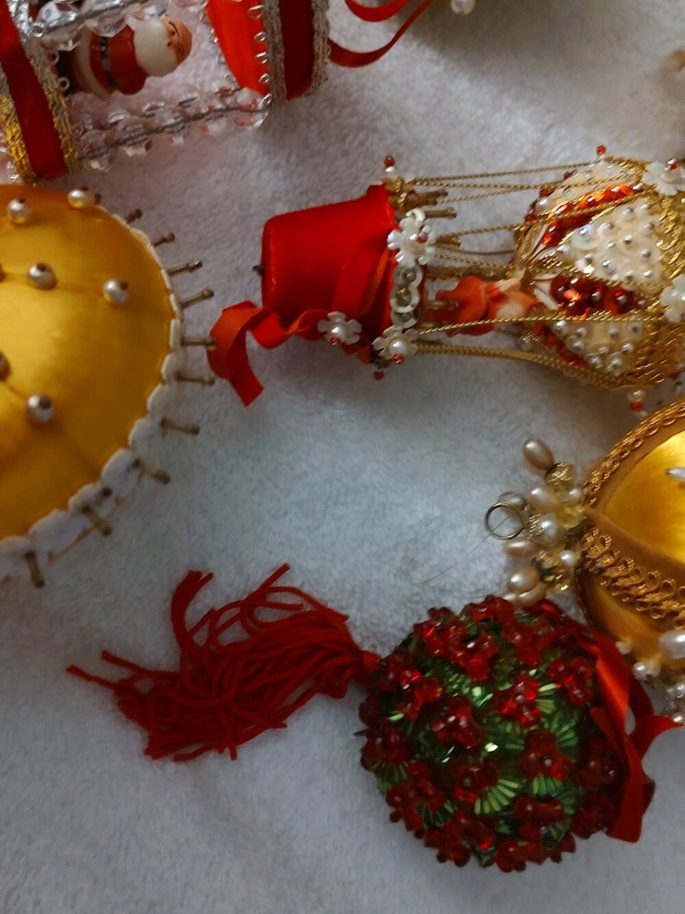 CHRISTMAS ORNAMENTS HANDMADE Vintage